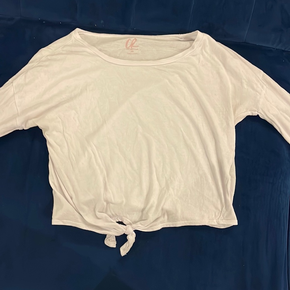Tie front crop